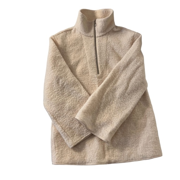 & Other Stories 100% Wool Half Zip Oversized Sweater Size XS - Picture 2 of 7